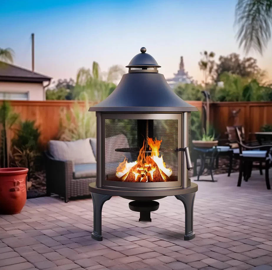 Altea Wood Burning Firepit - All Steel Construction