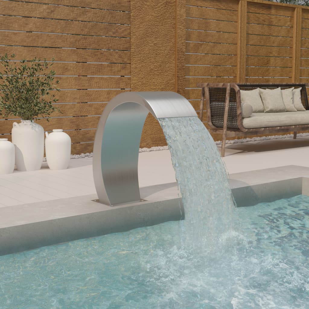 Valla Pool Fountain 22x60x70 cm - Stainless Steel 304