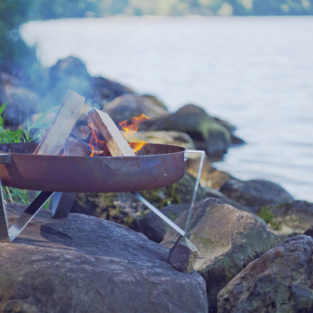 Alia Steel Fire Pit - Medium