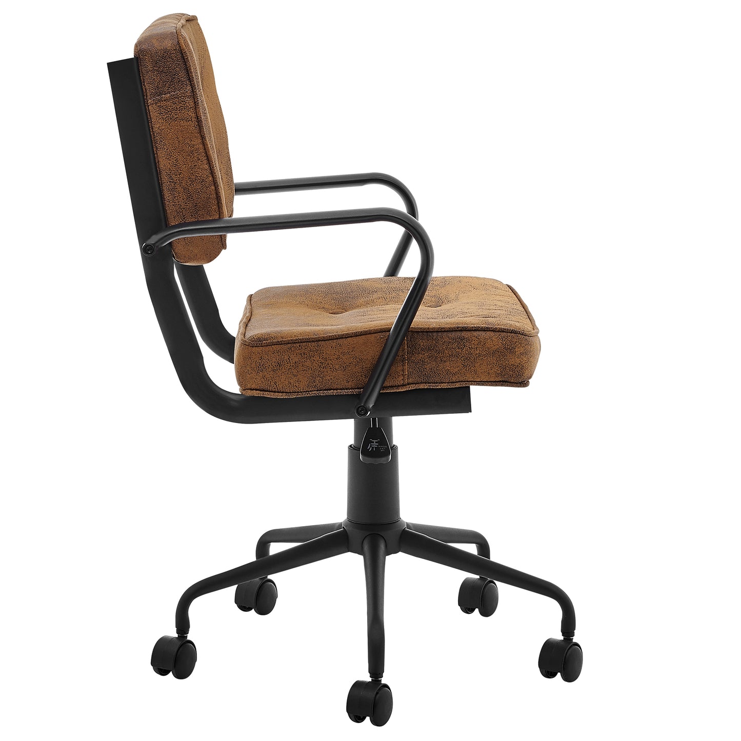 Vallor Retro Home Office Chair - Brown or Black