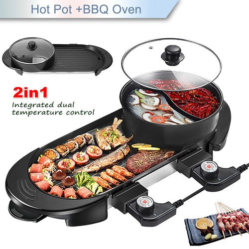 GrillMax Electric Smokeless BBQ/Teppanyaki