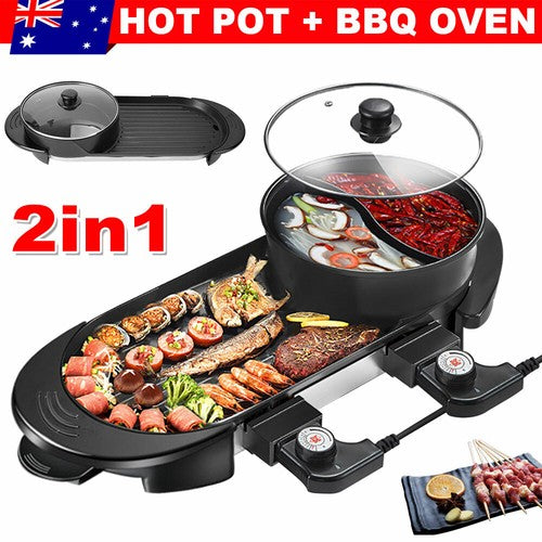 GrillMax Electric Smokeless BBQ/Teppanyaki