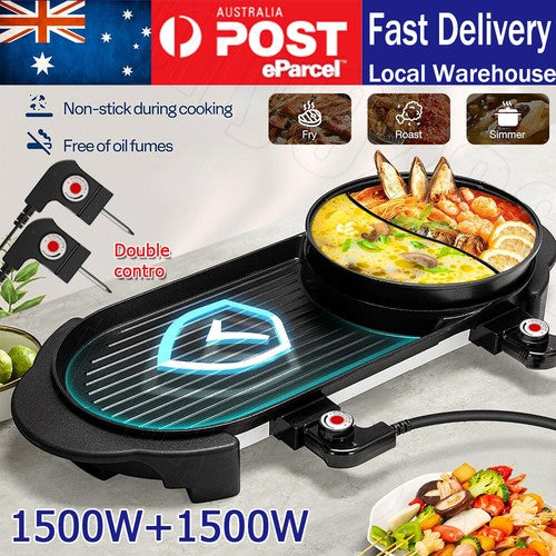 GrillMax Electric Smokeless BBQ/Teppanyaki