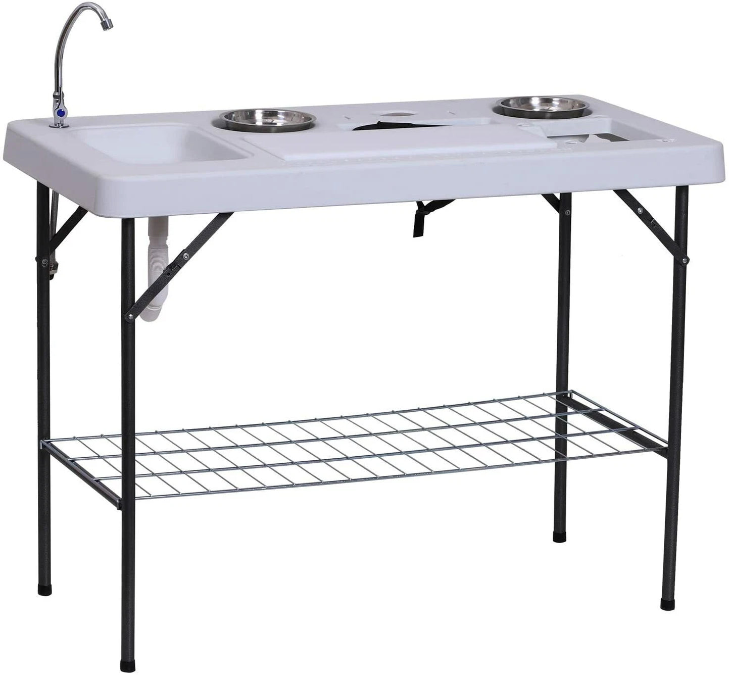 Portable Folding Fish Cleaning & Fillet Table