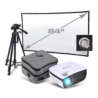 WorldLiving Projector & Screen Film Package. 2 Sizes