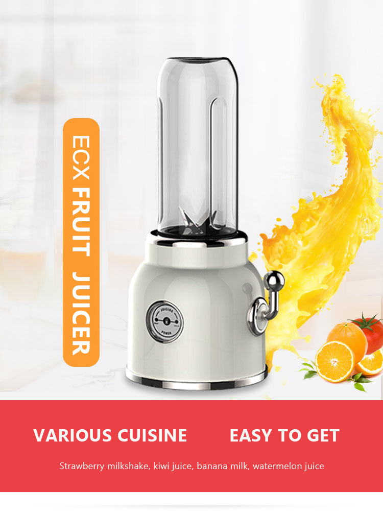 Portable Retro Mini Juicer 600ml