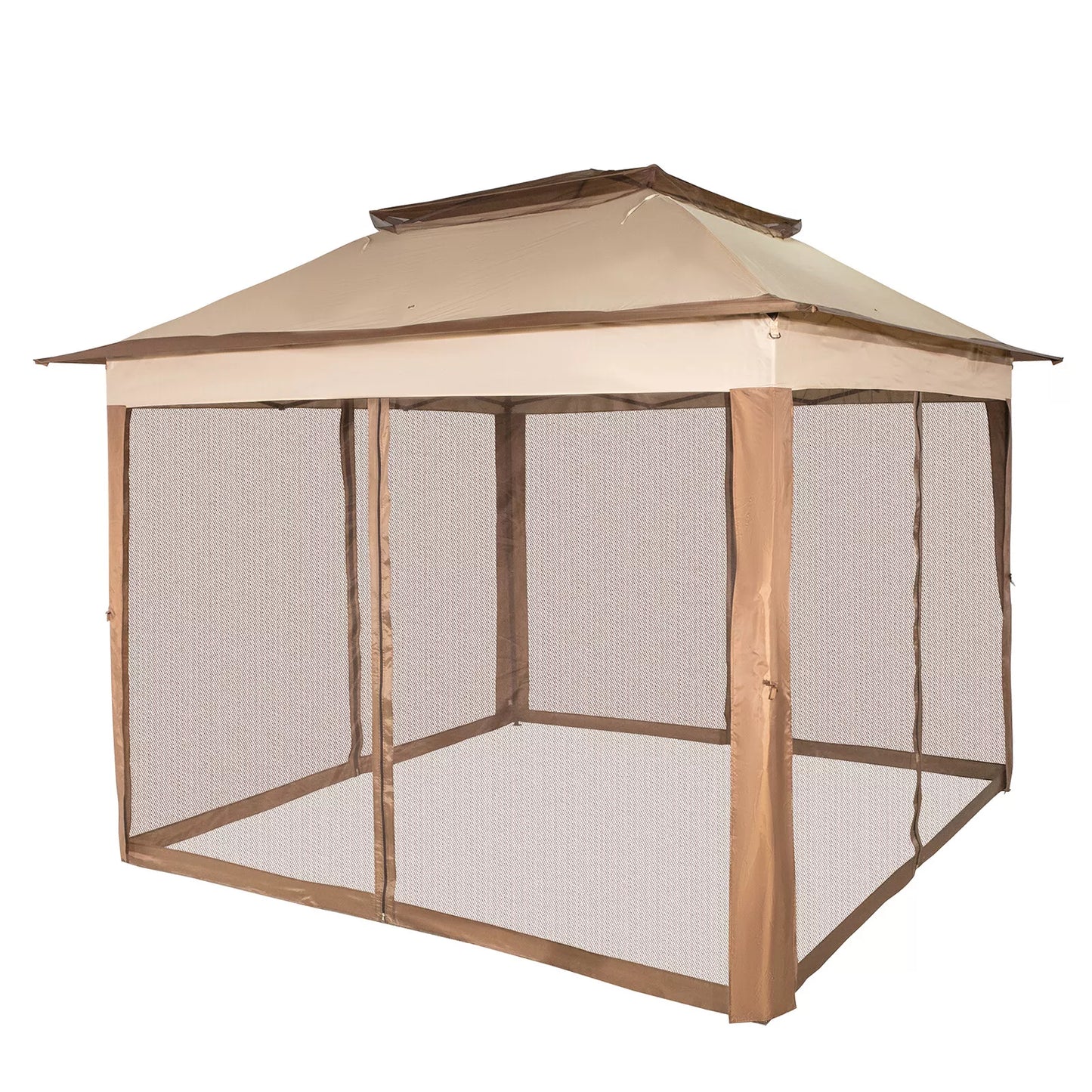 Patio Gazebo with Mosquito Netting  3.3Mx3.3Mx2.9m
