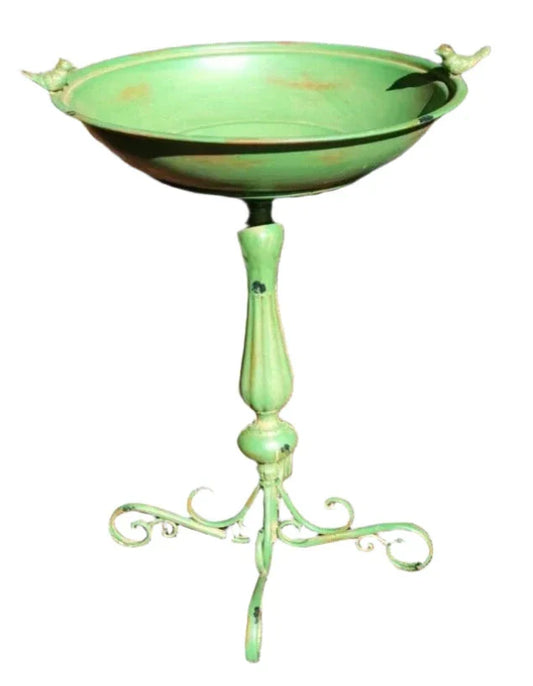 Matto Bird Feeder/Bath. 75 cm high. Brilliant Green