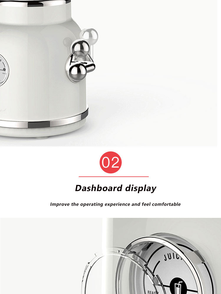 Portable Retro Mini Juicer 600ml