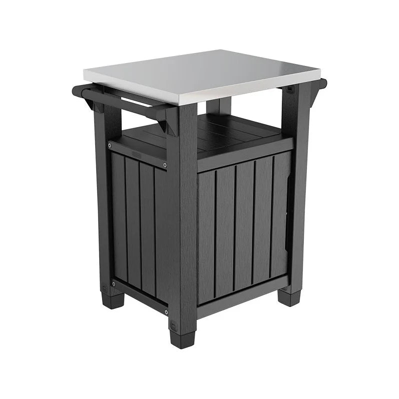 Benton Outdoor Entertaining BBQ Prep Bench and Storage Unit