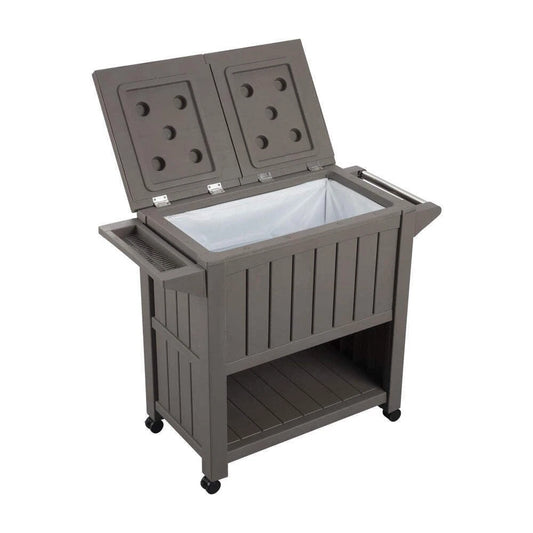 Freeza Garden & Bar Serving Cart with Cooler