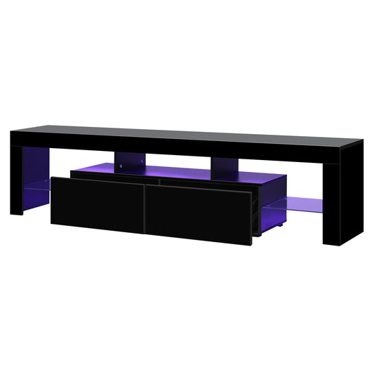 Valmar 2 Drawer Entertainment Unit with LED Light.