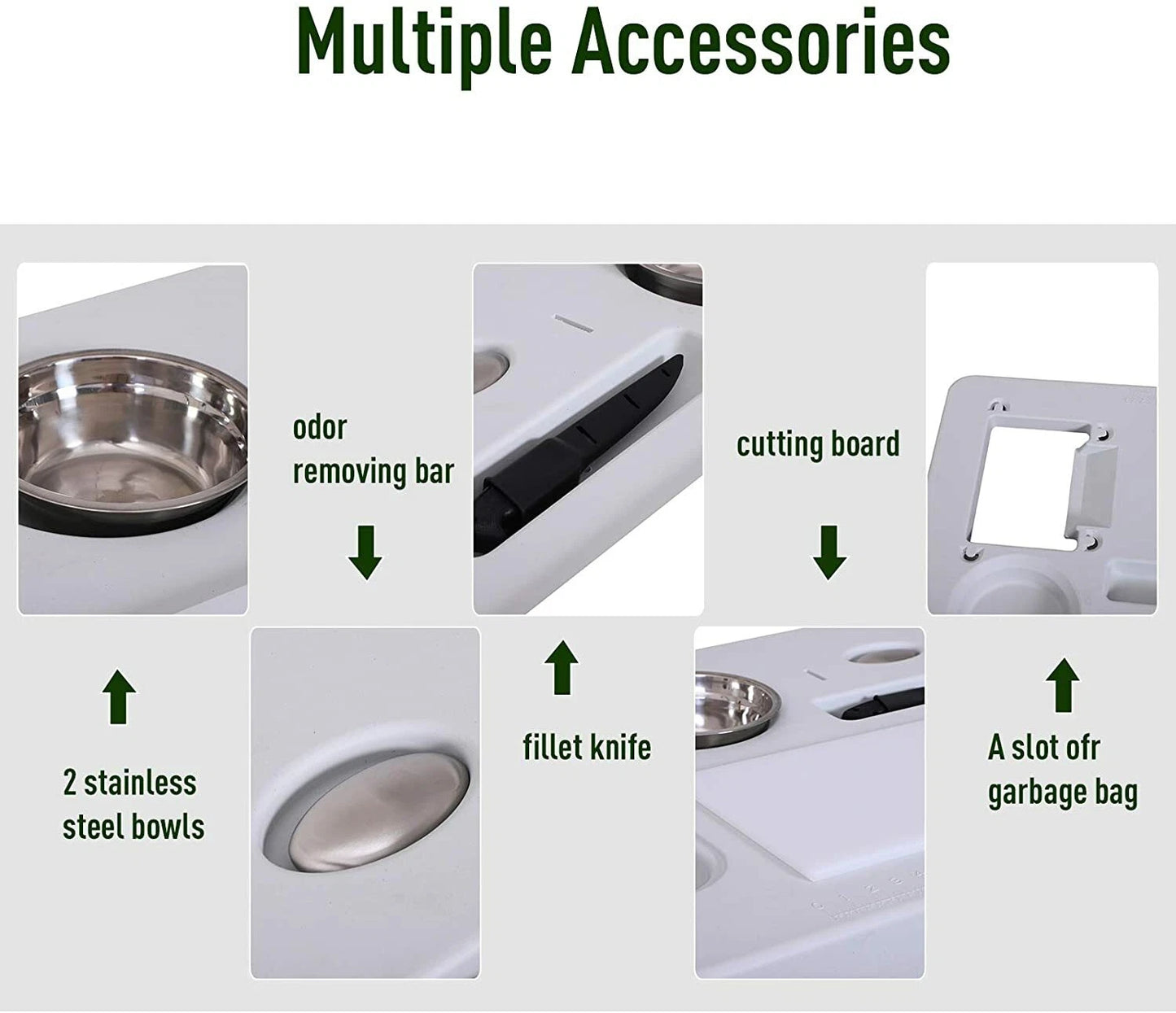 Portable Folding Fish Cleaning & Fillet Table