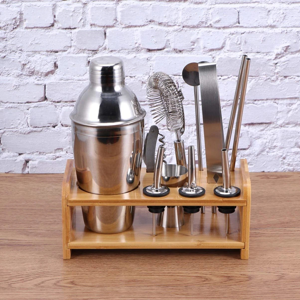Fina 13pc Cocktail Shaker Set/Bartender Kit