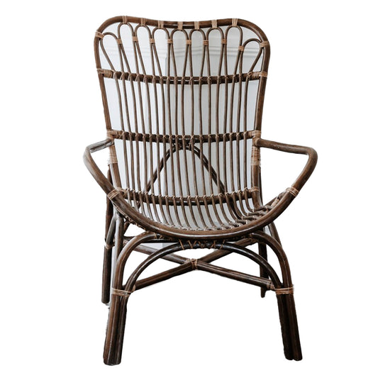 Fanchen Rattan Armchair - 3 Cols