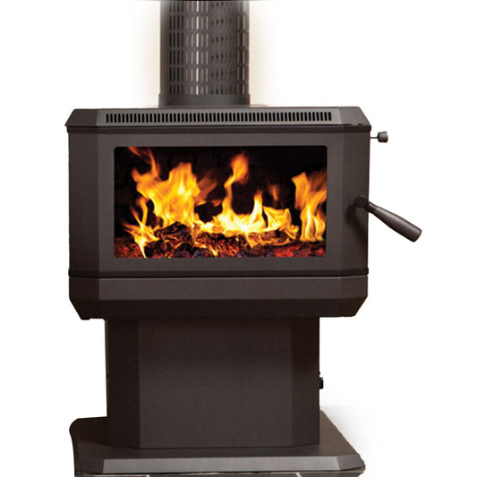 Inspira Steel Cast Iron Wood Heater : 200m2
